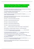 Alabama Boating Test Chapter 4 Study Guide 2024 with Complete Solutions