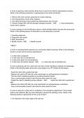 ATI Final Exam ~ Review Questions