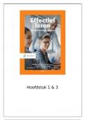 Samenvatting Effectief leren hoofdstuk 1 en 3