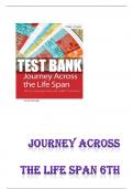 Journey Across the Life Span 6th Edition Polan Test Bank