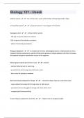 Biology 121 - Usask |235 Exam Questions And Answers