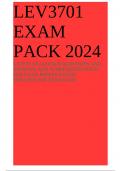 LEV3701 EXAM PACK 2024 