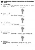 Nuclear medicine rad boards review questions and verified answers alreadpassed