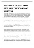 EVALUATED MEDICAL SURGICAL EXAM TEST BANK QUESTIONS AND ANSWERS   The nurse is caring for an older client who has kyphosis and a widened gait. For which health problems is the client at risk?  a. Osteoporosis  b. Contracture  c. Osteopenia  d. Falls - COR