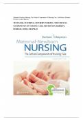 Maternal-Newborn Nursing- The Critical Components of Nursing Care, 3rd Edition, Roberta Durham, Linda Chapman Test Bank