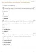 NR 436 RN COMMUNITY HEALTH NURSING FINAL EXAM QUESTIONS WITH ANSWERS