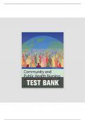 TEST BANK For COMMUNITY AND PUBLIC HEALTH NURSING 10TH EDITION By RECTOR