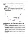 Chapter 17 Economies of scale and Diseconomies of scale