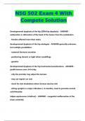 NSG 502 Exam 4 With Compete Solution