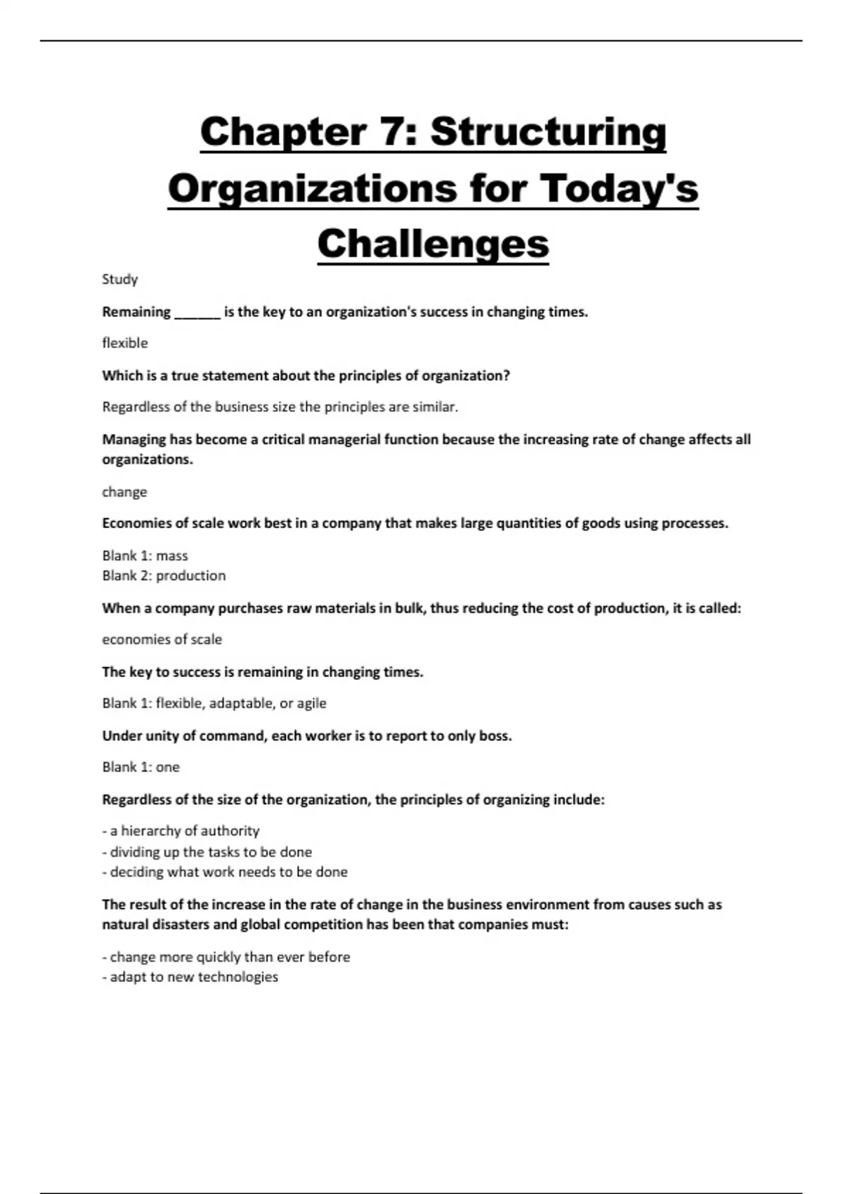 Definition of Organizational Size [7]