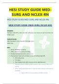 HESI STUDY GUIDE MEDSURG AND NCLEX-RN HESI STUDY GUIDE MED-SURG AND NCLEX-RN   HESI STUDY GUIDE (MED-SURG/NCLEX-RN) Delegation If giving to LVN/LPN or other nurse that is floating or not critical care- give nurse the most  STABLE client.  Center of Gravi