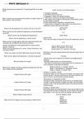 PSYC-290 LIFESPAN DEVELOPMENT EXAM 3B QUESTIONS WITH 100% CORRECT MARKING SCHEME