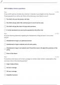 IDAHO HEALTH INSURANCE MODULE 4 QUESTIONS &ANSWERS 100% CORRECT