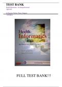 Test Bank For Health Informatics: An Interprofessional Approach 1st Edition by Ramona Nelson , Nancy Staggers||ISBN NO:10,0323100953||ISBN NO:13,978-0323100953||All Chapters||Complete Guide A+