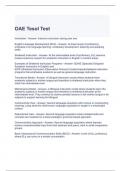 OAE Tesol Test 100% solved