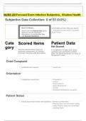 NURS 201Focused Exam Infection Subjective_ Shadow Health