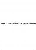 RAMP EXAM LATEST QUESTIONS AND ANSWERS.