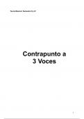 Reglas del Contrapunto a 3 Voces