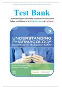 Test Bank for Understanding Pharmacology Essentials for Medication Safety, 3rd Edition by M. Linda Workman & LaCharity