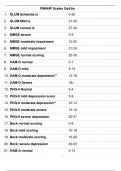 PMHNP Scales Qs&As