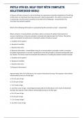 PHTLS 9th Ed. Self-test with complete solution(2023-2024) A 30 year old male is injured in a terror bombing. He experiences traumatic amputation of his left leg at knee level. An improvised tourniquet was put in place by bystanders. The victim is consciou