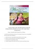 Nursing for Wellness in Older Adults Miller 8th Edition Test Bank With All Chapter Questions and Detailed Correct Answers 100% Complete Solution Guaranteed Success