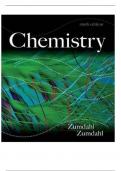 Zumdahl Chemistry  9th Edition  Test Bank  {Test Bank for AP Chemistry Zumdahl  9th edition Paperback}