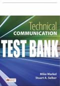 Test Bank For Technical Communication - Thirteenth Edition ©2021 All Chapters - 9781319307691