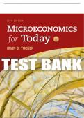 Test Bank For Microeconomics for Today - 10th - 2019 All Chapters - 9781337613064