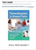 Test Bank for Pharmacotherapeutics for Advanced Practice 5th Edition (Arcangelo, 2021), All Chapters.