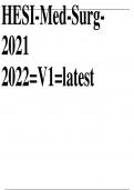 HESI-Med-Surg- 2021 2022=V1=lates