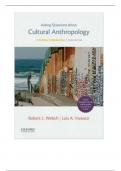 Test Bank For Asking Questions About Cultural Anthropology A Concise Introduction 3rd Edition By Welsch Vivanco (Oxford)