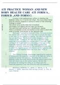 ATI PRACTICE WOMAN AND NEW BORN HEALTH CARE ATI FORM A , FORM B ,AND FORM C: □ A nurse in the pediatrician's office is checking the Babinski reflex in a 3-month-old infant. The nurse determines that the infant's response is normal if which of the fo