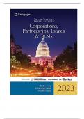 Solution Manual for South-Western Federal Taxation 2023 Corporations, Partnerships, Estates and Trusts, 46th Edition By William Raabe, James Young, Annette Nellen etc