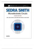 Solution Manual for Microelectronic Circuits, 8th Edition By (International Edition) Sedra, Smith, Carusone, Gaudet