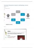 Summary microlectures test 1 Research methods and destriptive statistics