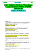 HESI OB PEDS ACTUAL FINAL Exam Test BANK 2023 LATEST UPDATE GRADED A+ GUARANTED PASS