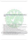 ATI PN COMPREHENSIVE PREDICTOR 2020 RETAKE GUIDE test  bank ATI COMPREHENSIVE ATI A 1. A nurse in a LTC facility notices a client who has Alzheimer’s disease standing at the exit door at the end of the hallway. The client appears to be anxious & agitated.