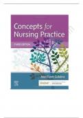 Test bank giddens concepts for nursing practice 3rd edition 2023-2024 Latest Update