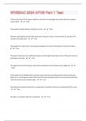 WVSSAC 2024 NFHS Part 1 Test 100 test review Questions With Complete Solutions