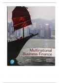 Test Bank For Multinational Business Finance, 15th Edition By David Eiteman, Arthur Stonehill, Michael Moffett