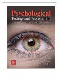 Test Bank For Psychological Testing and Assessment 10th Edition By Ronald Jay Cohen