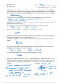 AP Statistics Practice Key