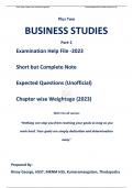 business studies for students 