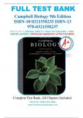 Test Bank - Campbell Biology 9th Edition by Jane B. Reece