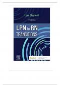 Test Bank - LPN to RN Transitions 5th Edition by Lora Claywell