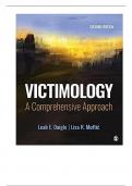 Test Bank For Victimology, A Comprehensive Approach, 2nd Edition By Leah Daigle, Lisa Muftic (Sage)