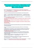 2024 Licensed Colorado Motor Vehicle Dealer License  Exam New Latest Version with All Questions and  100% Correct Answers