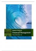 Test Bank For Financial Management Theory & Practice, 15th Edition By Eugene Brigham Michael Ehrhardt