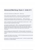 ATI MEDSURG  NUR 265 Exam 4 Questions and Answers Complete Guide